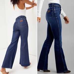 NWT Wrangler Indigood Wanderer Flare Denim Jeans - Size 27x30 *flawed*